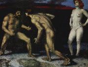 Franz von Stuck Der Kampf ums Weib oil painting reproduction